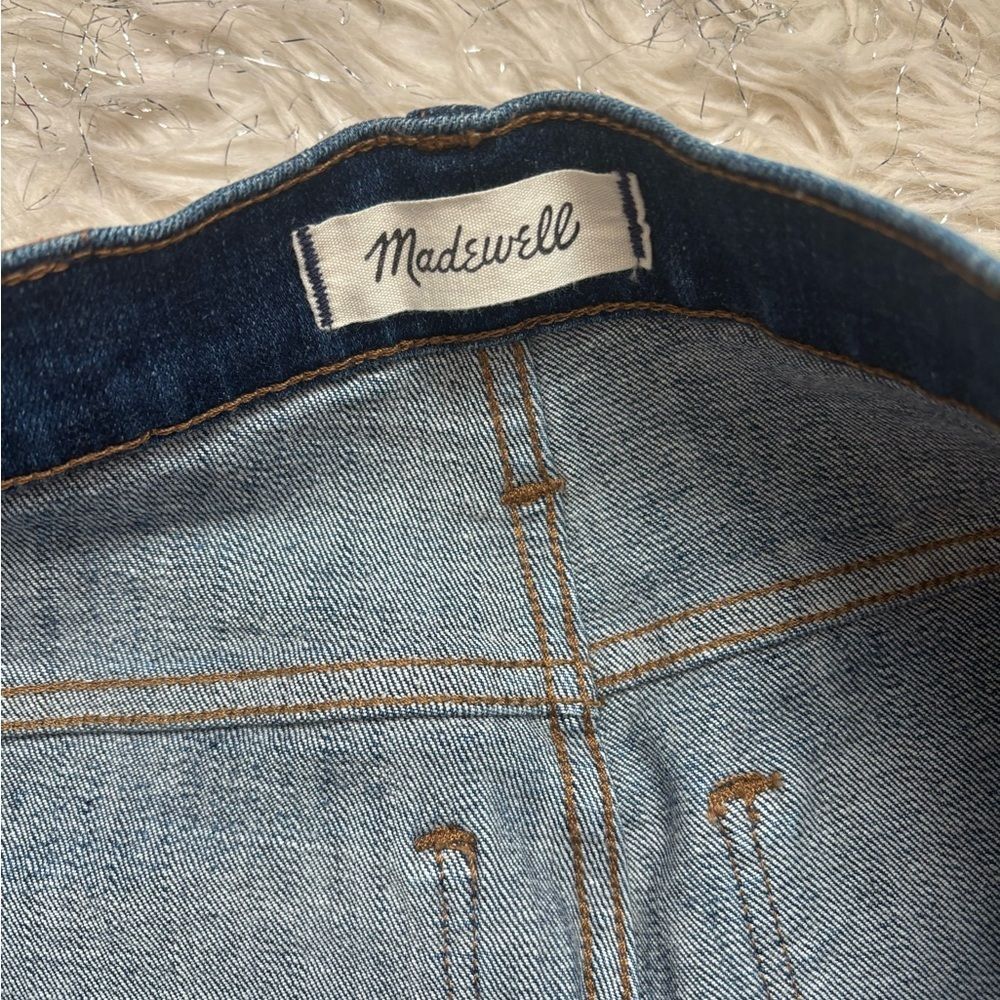 Madewell Dark Wash Blue Women’s 10” High Rise Skinny Jeans Size 25 - Picture 5 of 13